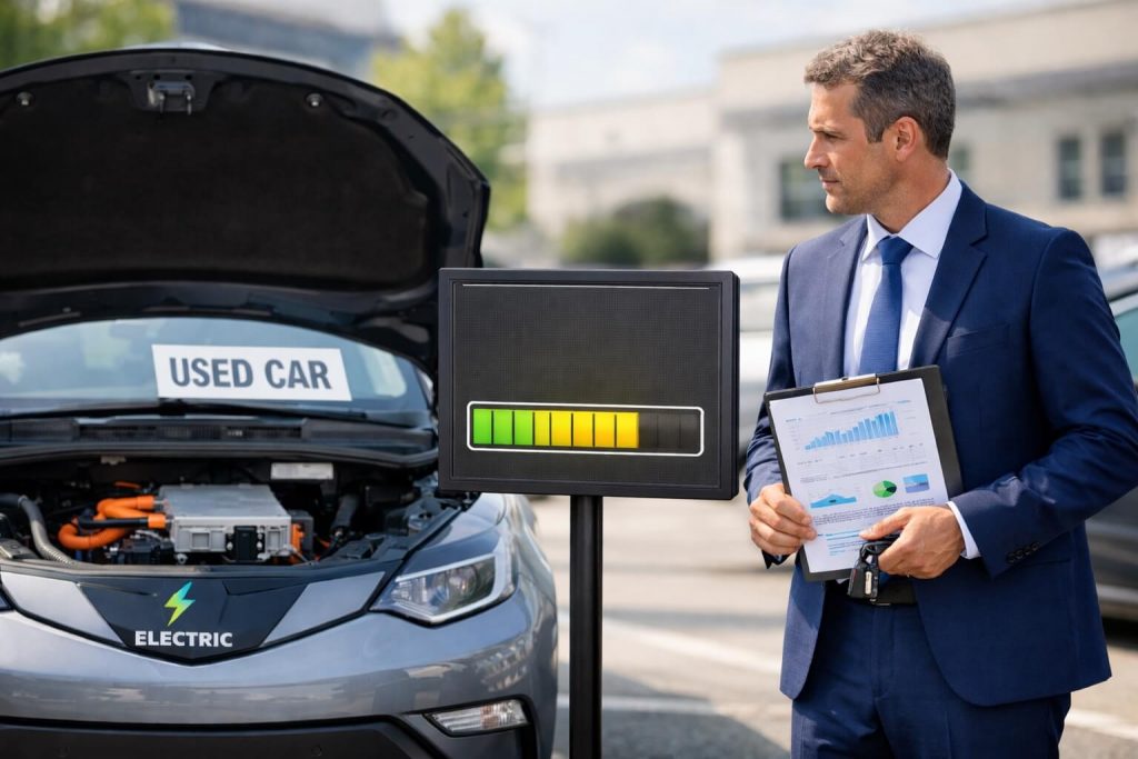 Használt elektromos autó hitel 2026-ban: Így finanszírozza a bank az akkumulátor-kockázatot